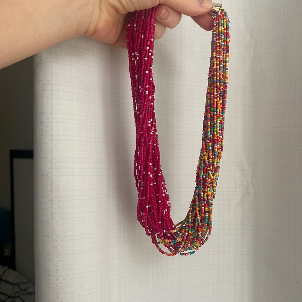 Hand beaded Necklace handmade from Egypt